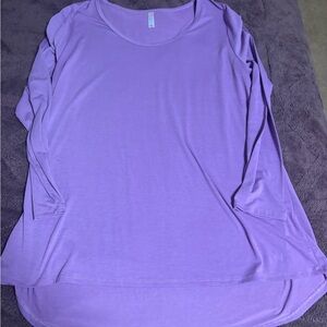 LuLaRoe Lavender Long Sleeve Tee